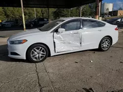 Ford salvage cars for sale: 2015 Ford Fusion SE