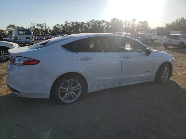 2018 Ford Fusion SE Hybrid