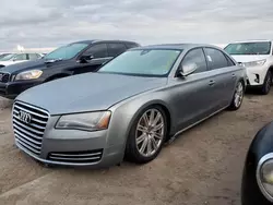 Salvage cars for sale from Copart Arcadia, FL: 2014 Audi A8 L Quattro