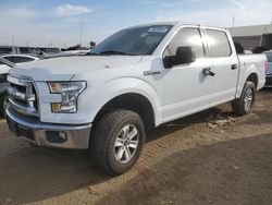 Salvage trucks for sale at Brighton, CO auction: 2015 Ford F150 Supercrew