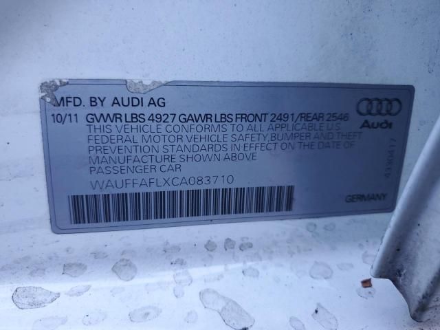 2012 Audi A4 Premium Plus