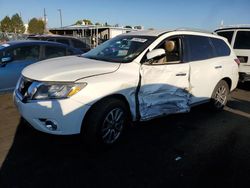 Nissan salvage cars for sale: 2016 Nissan Pathfinder S