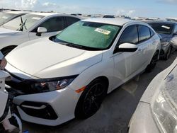 Salvage cars for sale at Arcadia, FL auction: 2021 Honda Civic Sport