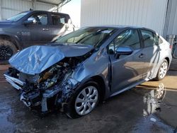 Toyota salvage cars for sale: 2022 Toyota Corolla LE