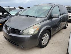 Salvage cars for sale at Riverview, FL auction: 2004 Nissan Quest S