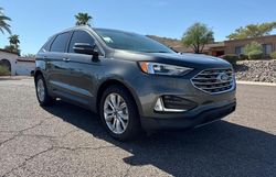 Salvage cars for sale from Copart Phoenix, AZ: 2019 Ford Edge Titanium