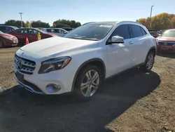 Salvage cars for sale at East Granby, CT auction: 2019 Mercedes-Benz GLA 250 4matic