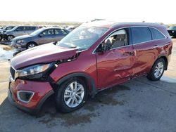 Salvage cars for sale at Grand Prairie, TX auction: 2018 KIA Sorento LX