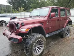 2021 Jeep Wrangler Unlimited Sahara en venta en Savannah, GA