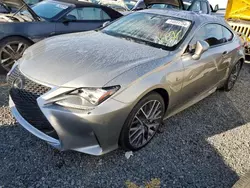 Salvage cars for sale at Riverview, FL auction: 2015 Lexus RC 350