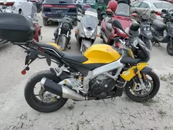 Aprilia Tuono Vehiculos salvage en venta: 2013 Aprilia Tuono VR4