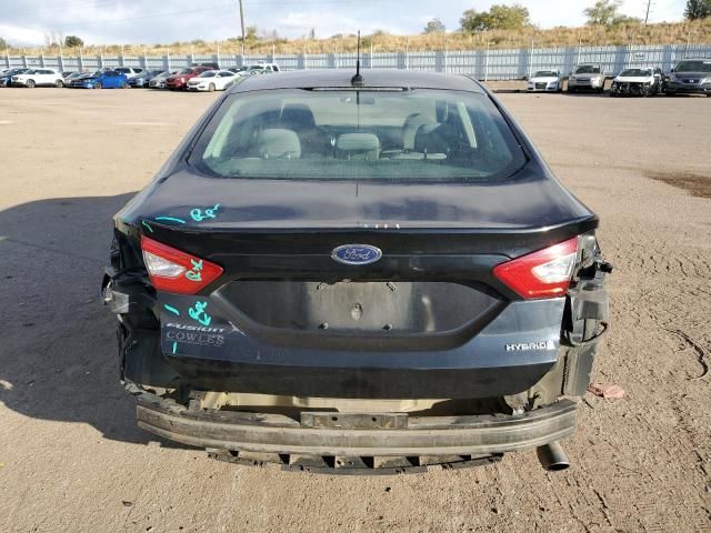 2016 Ford Fusion S Hybrid