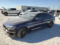 BMW 5 Series Vehiculos salvage en venta: 2017 BMW 540 I