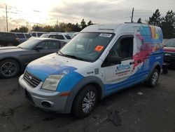 Salvage cars for sale at Denver, CO auction: 2013 Ford Transit Connect XLT