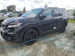 Salvage cars for sale from Copart Arcadia, FL: 2021 Honda Pilot Black