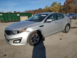 Salvage cars for sale at Ellwood City, PA auction: 2014 KIA Optima LX