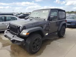 Carros salvage para piezas a la venta en subasta: 2021 Jeep Wrangler Sport