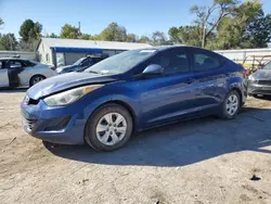 Salvage cars for sale at Wichita, KS auction: 2016 Hyundai Elantra SE