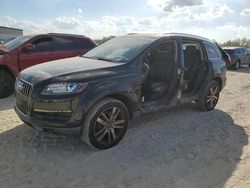 Salvage cars for sale at Houston, TX auction: 2010 Audi Q7 Premium Plus