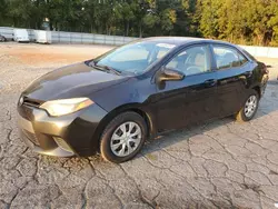 Salvage cars for sale at Austell, GA auction: 2015 Toyota Corolla L