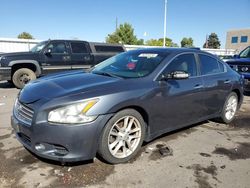 Nissan salvage cars for sale: 2009 Nissan Maxima S