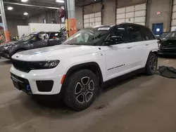 Salvage cars for sale at Blaine, MN auction: 2022 Jeep Grand Cherokee Trailhawk 4XE