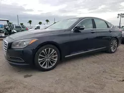 Flood-damaged cars for sale at auction: 2015 Hyundai Genesis 3.8L