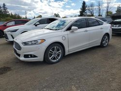 Ford Vehiculos salvage en venta: 2016 Ford Fusion Titanium Phev