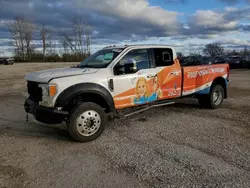 Salvage cars for sale at Milwaukee, WI auction: 2017 Ford F450 Super Duty