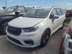 Chrysler Pacifica Touring salvage cars for sale: 2021 Chrysler Pacifica Touring