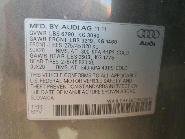 2012 Audi Q7 Premium Plus