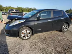 Nissan salvage cars for sale: 2015 Nissan Leaf S