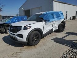 Salvage cars for sale at Cicero, IN auction: 2024 Ford Explorer Police Interceptor