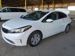 KIA salvage cars for sale: 2018 KIA Forte LX