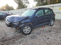 Salvage cars for sale from Copart Midway, FL: 2015 Volkswagen Tiguan S