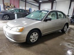 Salvage cars for sale at West Mifflin, PA auction: 2003 Honda Civic LX