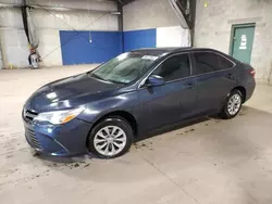 Salvage cars for sale from Copart Chalfont, PA: 2017 Toyota Camry LE