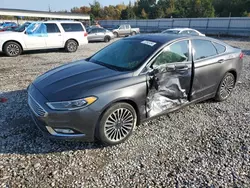 Salvage cars for sale from Copart Memphis, TN: 2018 Ford Fusion TITANIUM/PLATINUM HEV