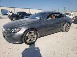 Salvage cars for sale at Haslet, TX auction: 2018 Mercedes-Benz E 400