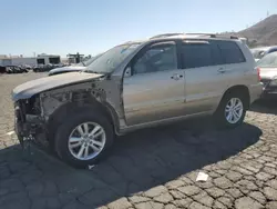 Toyota salvage cars for sale: 2007 Toyota Highlander Hybrid