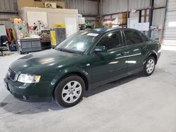 Salvage cars for sale at Rogersville, MO auction: 2003 Audi A4 1.8T Quattro