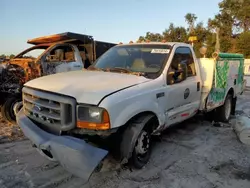 Salvage cars for sale from Copart Jacksonville, FL: 1999 Ford F550 Super Duty