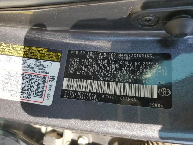 2007 Toyota Camry CE