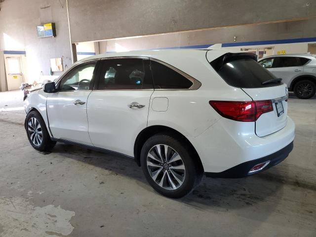 2016 Acura MDX Technology