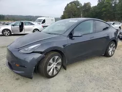 Salvage cars for sale at Concord, NC auction: 2022 Tesla Model Y