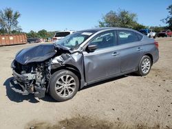 Nissan salvage cars for sale: 2018 Nissan Sentra S