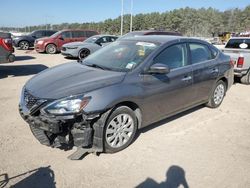 Salvage cars for sale at Greenwell Springs, LA auction: 2017 Nissan Sentra S