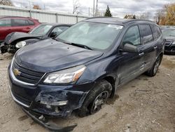 Salvage cars for sale at Lansing, MI auction: 2016 Chevrolet Traverse LS