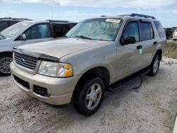 Salvage cars for sale from Copart Arcadia, FL: 2005 Ford Explorer XLT