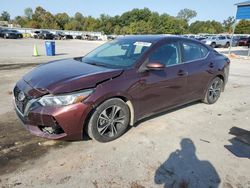 Nissan salvage cars for sale: 2020 Nissan Sentra SV